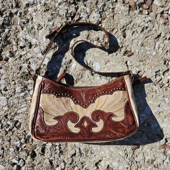 American West Leather Bag - Picture 2 of 7